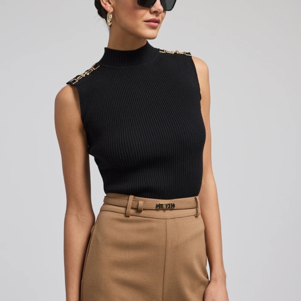 Mock neck sweater tank - Brand New with Tags